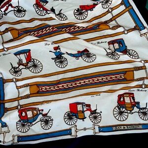 Silk scarf vintage used lightly in the list not for years.